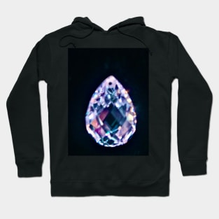 Shine Amethyst tear drop Hoodie